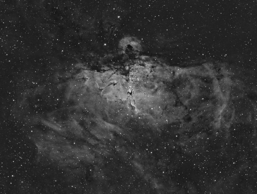 Eagle Nebula in Ha
