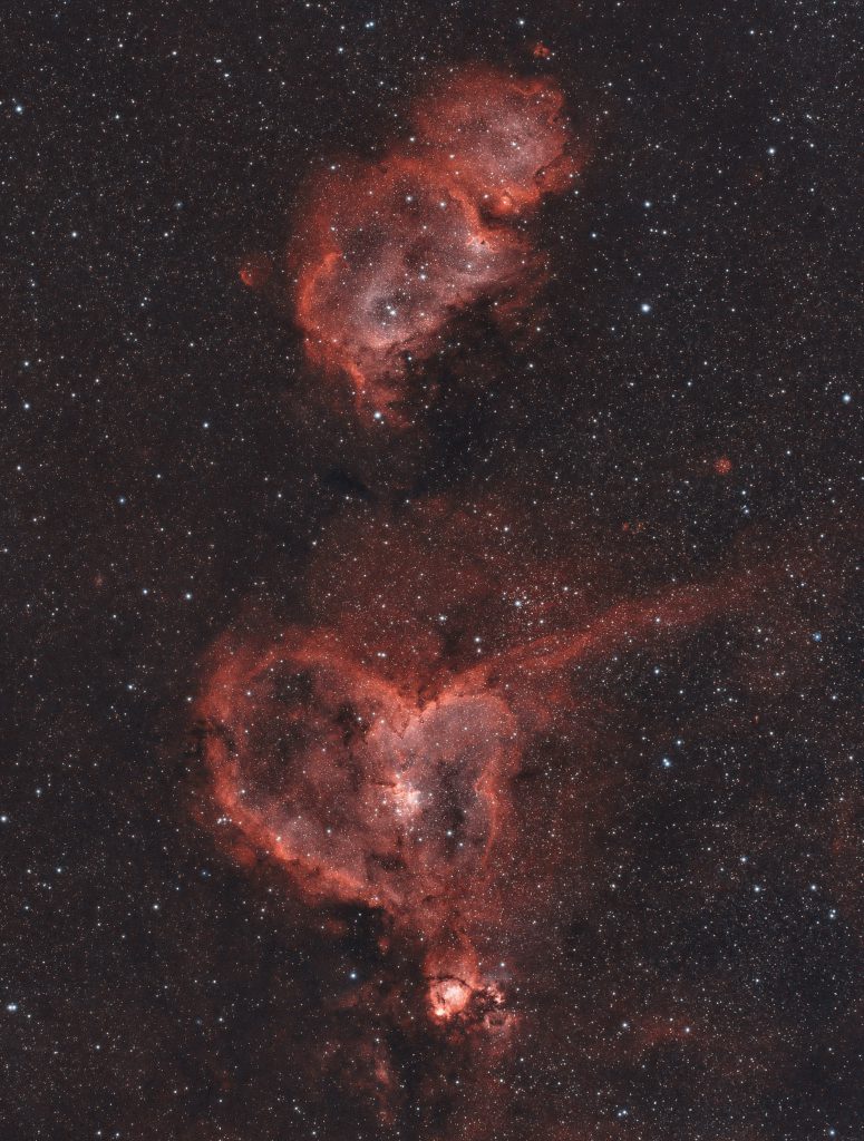 Heart and Soul Nebulae